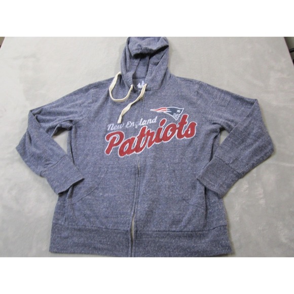 Touch by Alyssa Milano Tops - New England Patriots Hoodie Sweatshirt Womens 2XL NFL Football Full Zip Touch